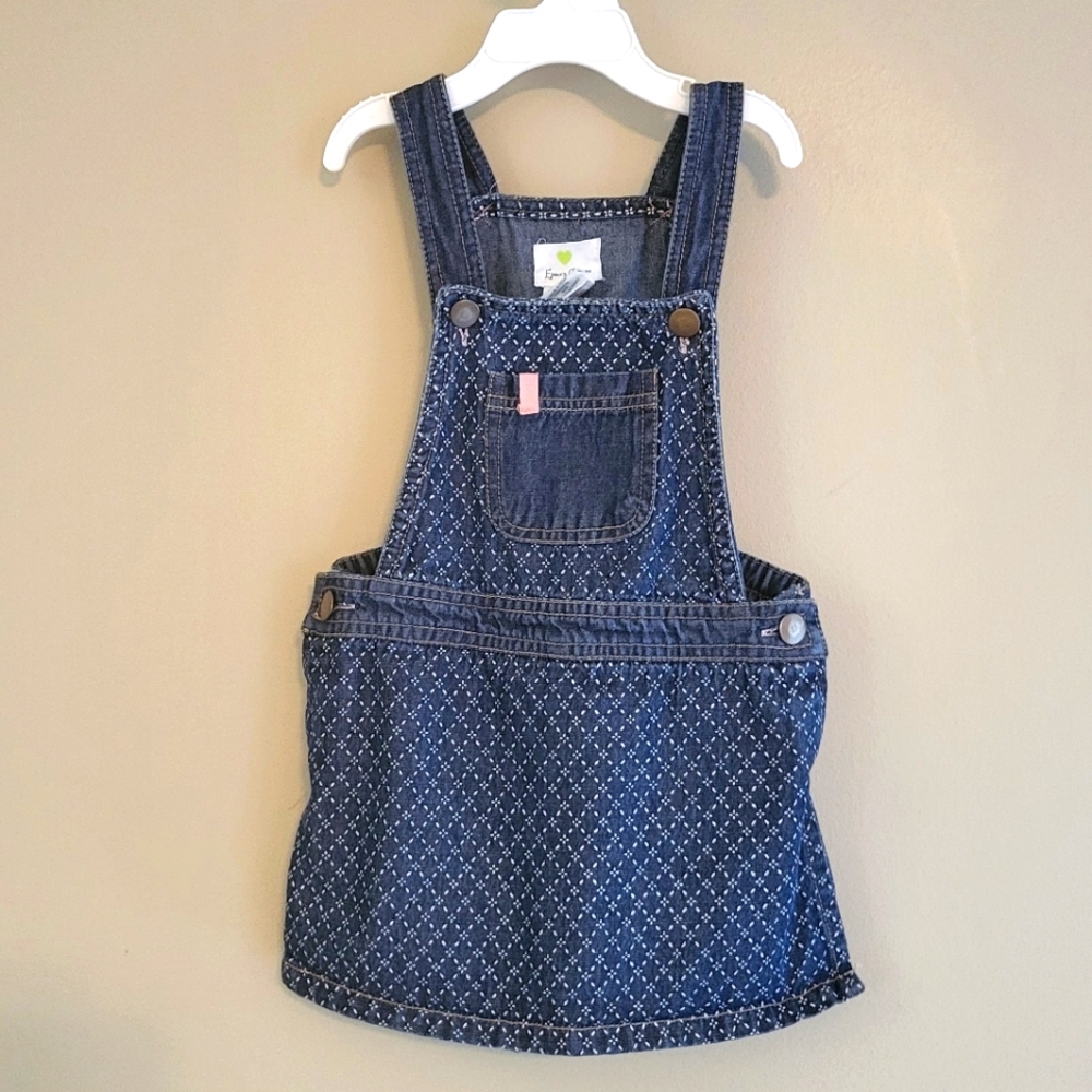 Emma's Garden denim overall skort
